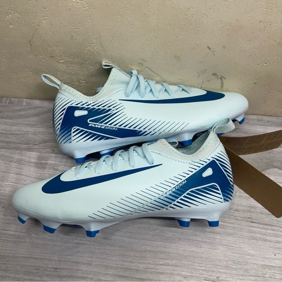 Nike Mercurial Air Zoom Blue Unisex Soccer Cleats F08392-000 new without box - Picture 6 of 7
